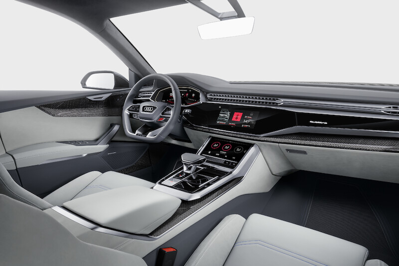 Luksusowy SUV w stylu coupé: Audi Q8 concept