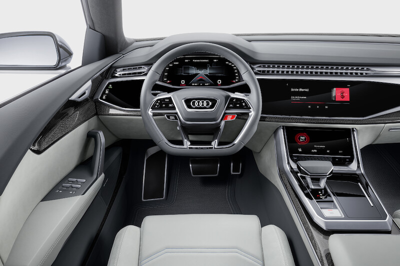 Luksusowy SUV w stylu coupé: Audi Q8 concept
