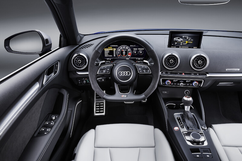 Nowy silnik i ostrzejszy wygląd: odświeżone Audi RS 3 Sportback