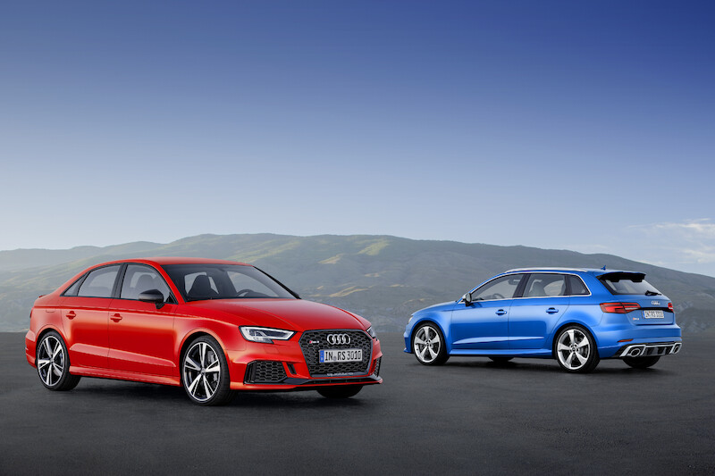 Audi RS 3 Limousine i RS 3 Sportback - dynamiczny duet