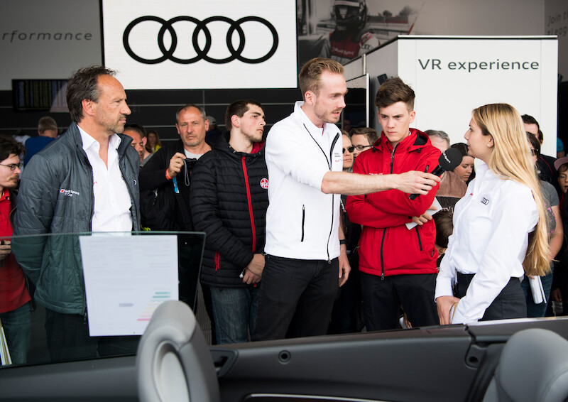 Philip Ellis zwycięża w obu wyścigach pucharu Audi Sport TT Cup