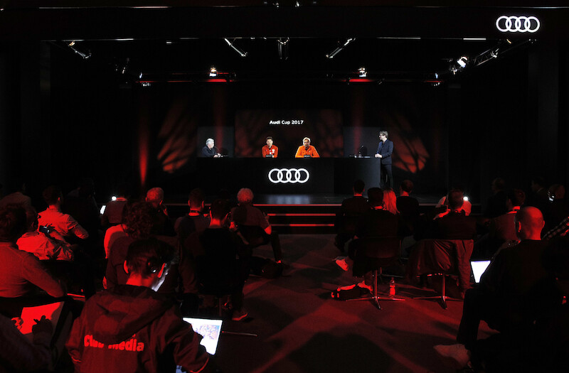 Cztery topowe kluby piłkarskie zagrają w Audi Cup 2017