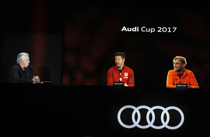 Cztery topowe kluby piłkarskie zagrają w Audi Cup 2017