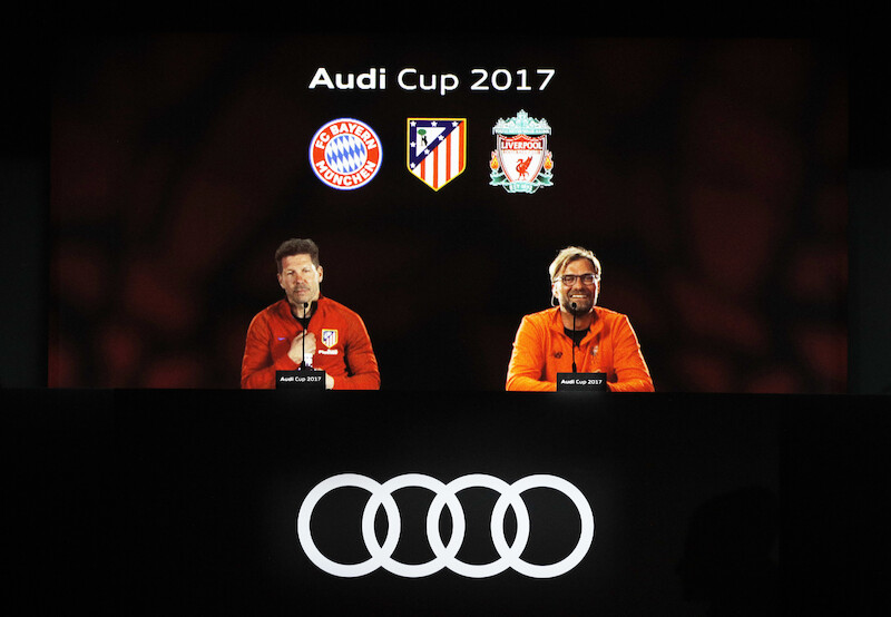 Cztery topowe kluby piłkarskie zagrają w Audi Cup 2017