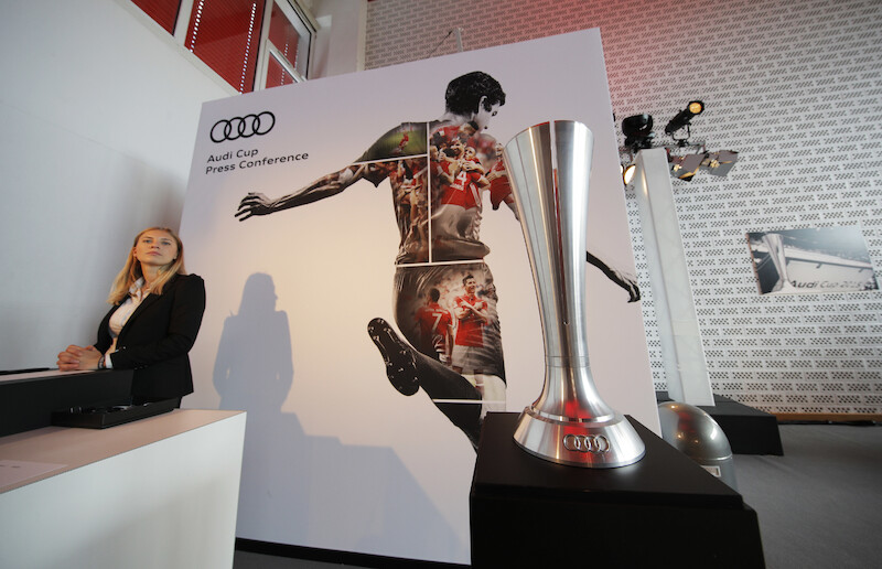 Cztery topowe kluby piłkarskie zagrają w Audi Cup 2017