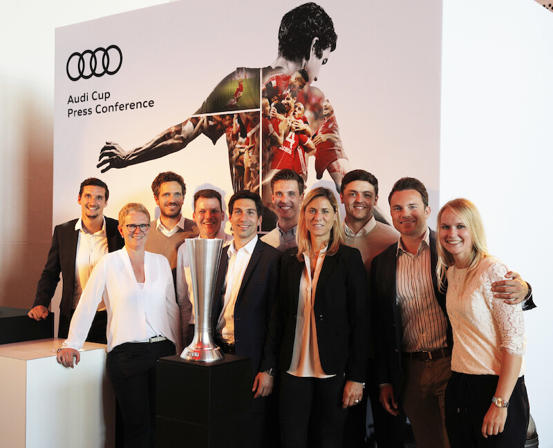 Cztery topowe kluby piłkarskie zagrają w Audi Cup 2017