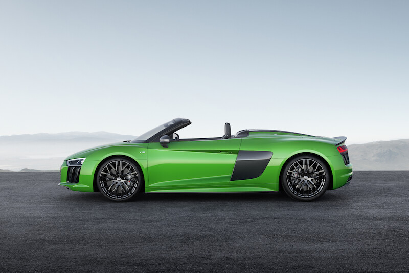 Audi R8 Spyder V10 plus: nowy poziom wolności