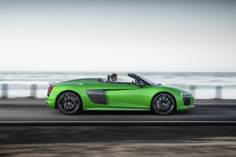 Audi R8 Spyder V10 plus: nowy poziom wolności
