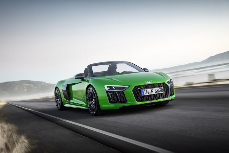 Audi R8 Spyder V10 plus: nowy poziom wolności