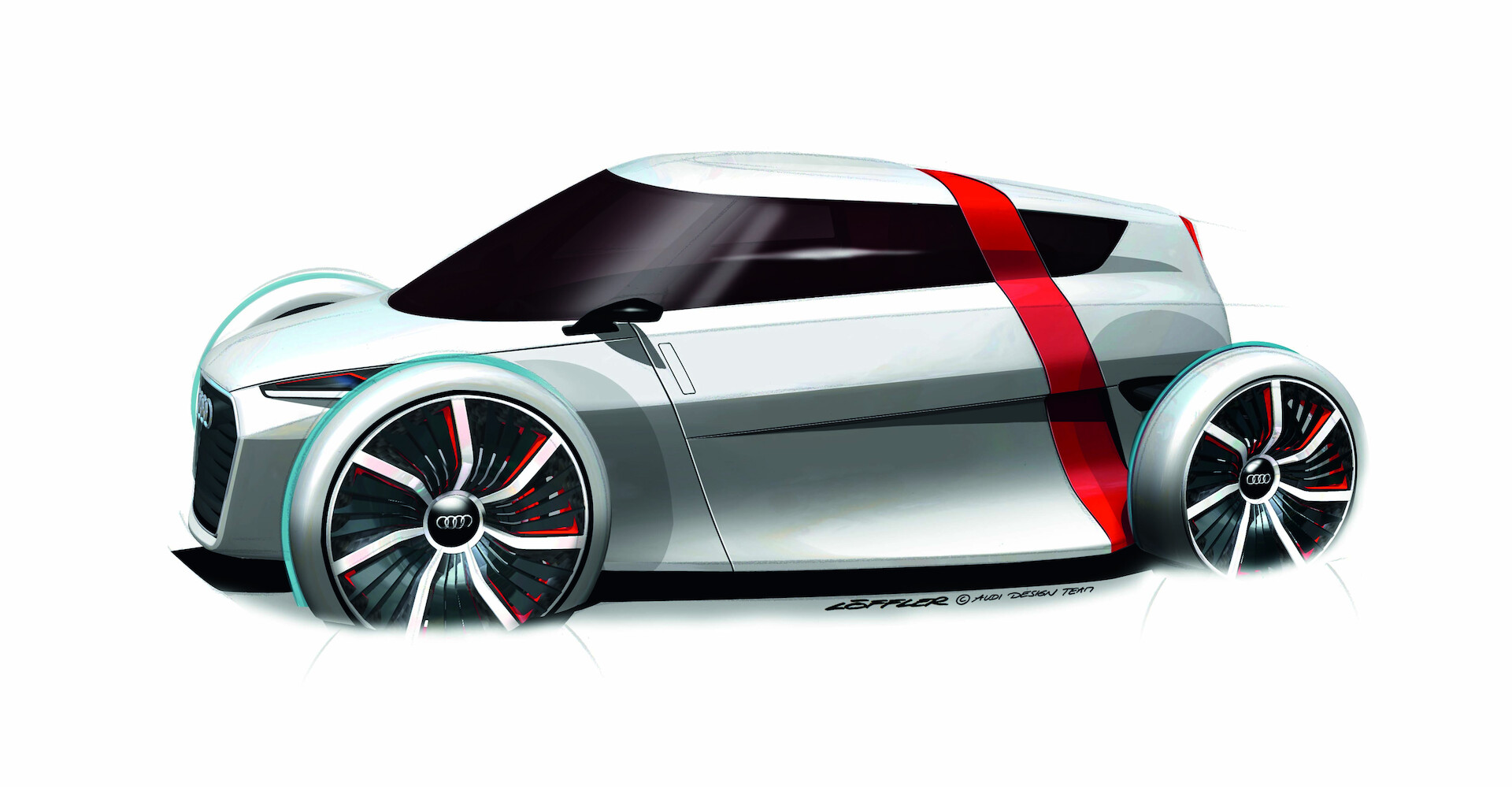 Audi urban concept - koncepcja samochodu, jakiego jeszcze nie było
