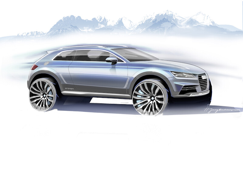 Nowe koncepcyjne Audi - kompaktowy samochód sportowy o nowatorskim wyglądzie