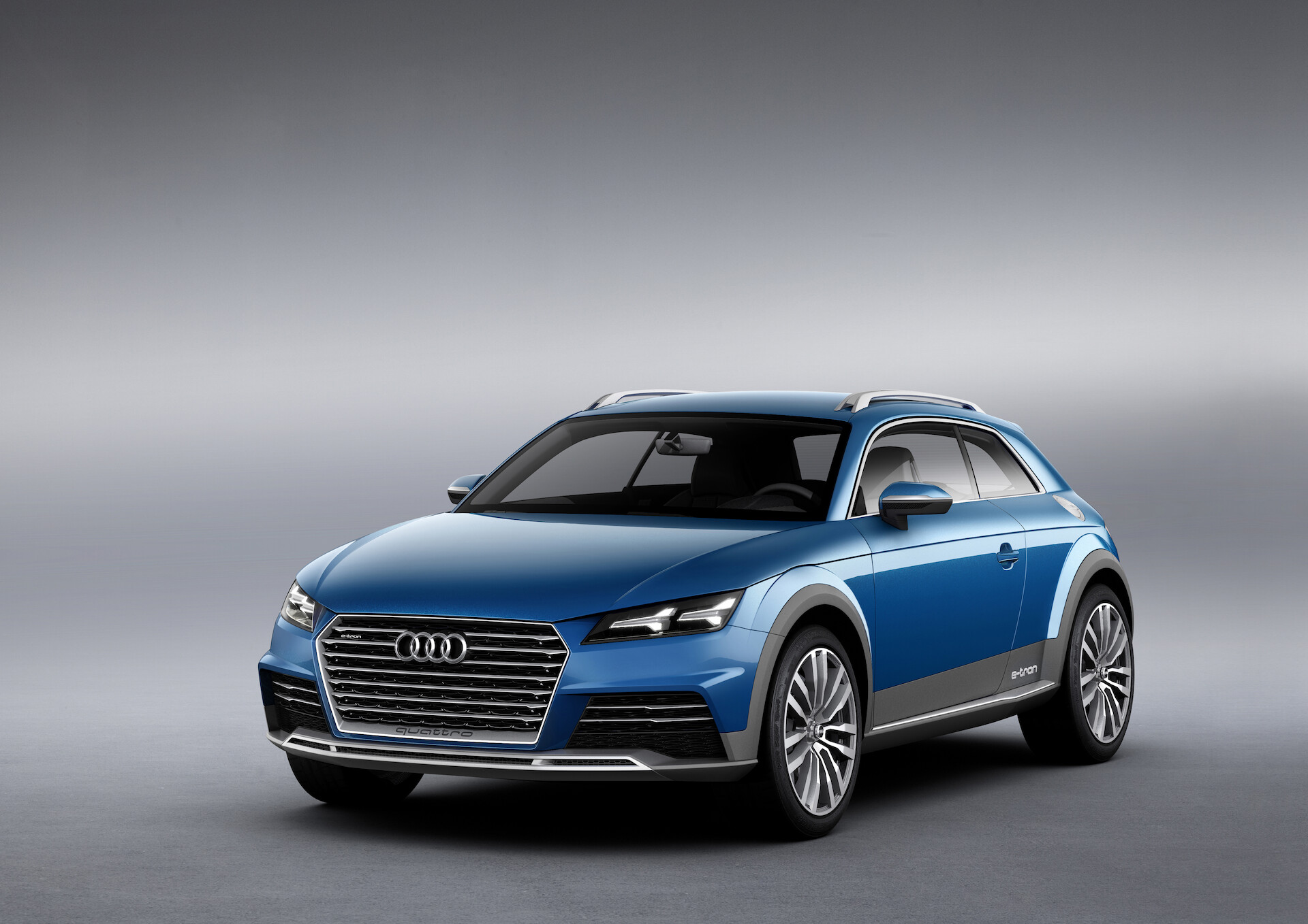 Crossover kompaktowych rozmiarów: pojazd koncepcyjny Audi allroad shooting brake