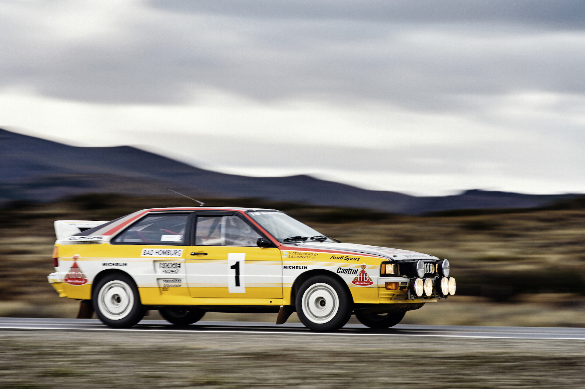 Zlot historycznych Audi z napędem na cztery koła quattro podczas Poznań Motor Show 2014