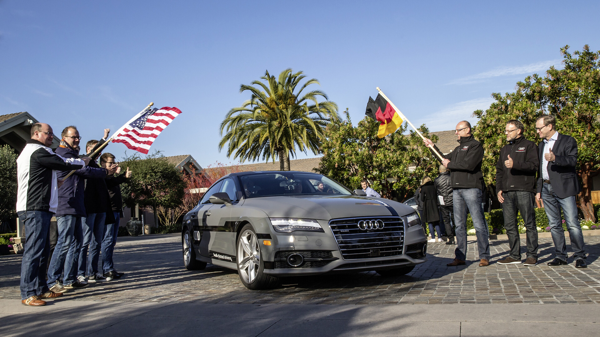550 mil autonomicznej jazdy z Doliny Krzemowej do Las Vegas: długodystansowy test koncepcyjnego Audi A7 Sportback piloted driving concept