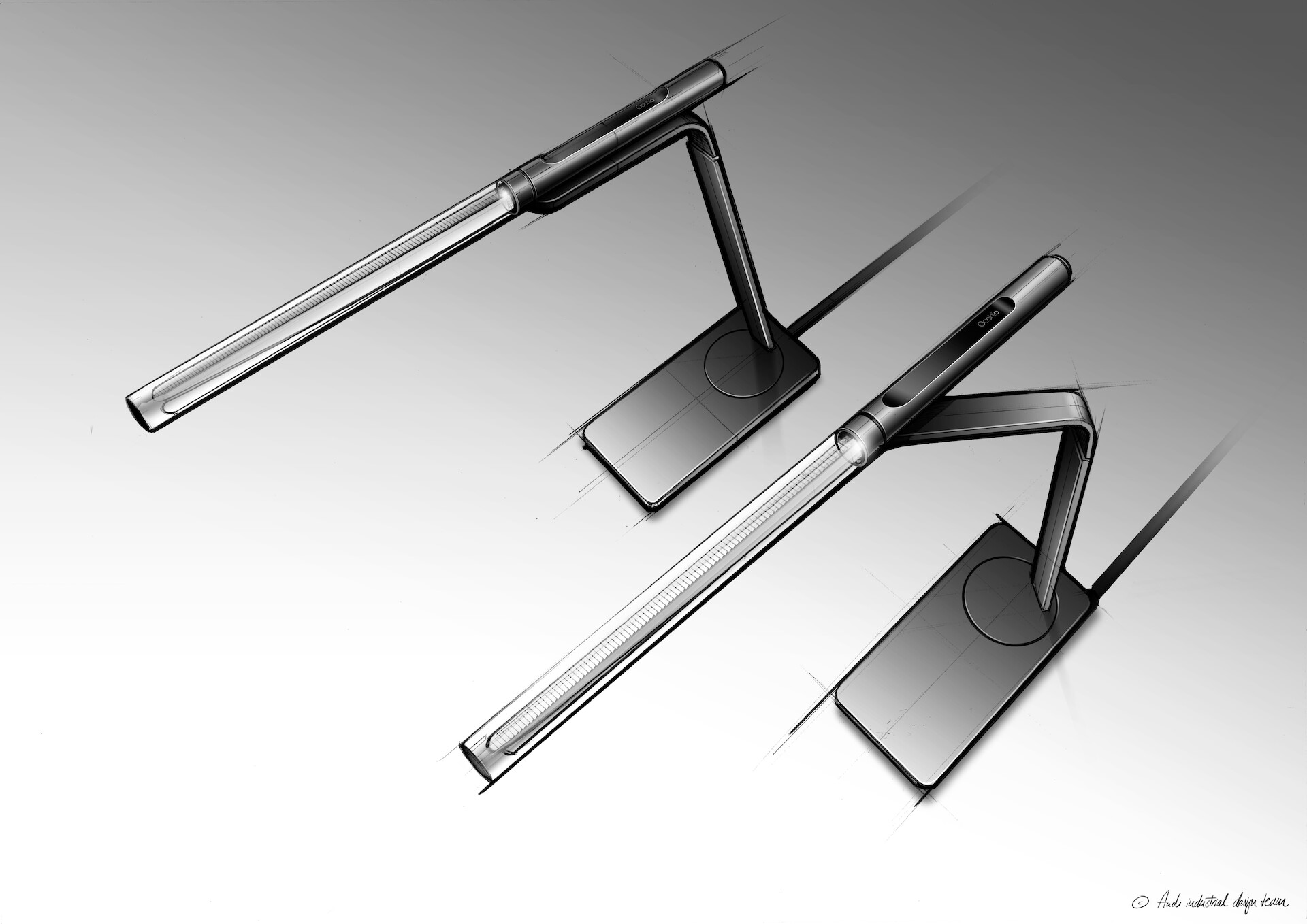 Audi Industrial Design rozpoczyna współpracę z producentem designerskiego oświetlenia, firmą Occhio
