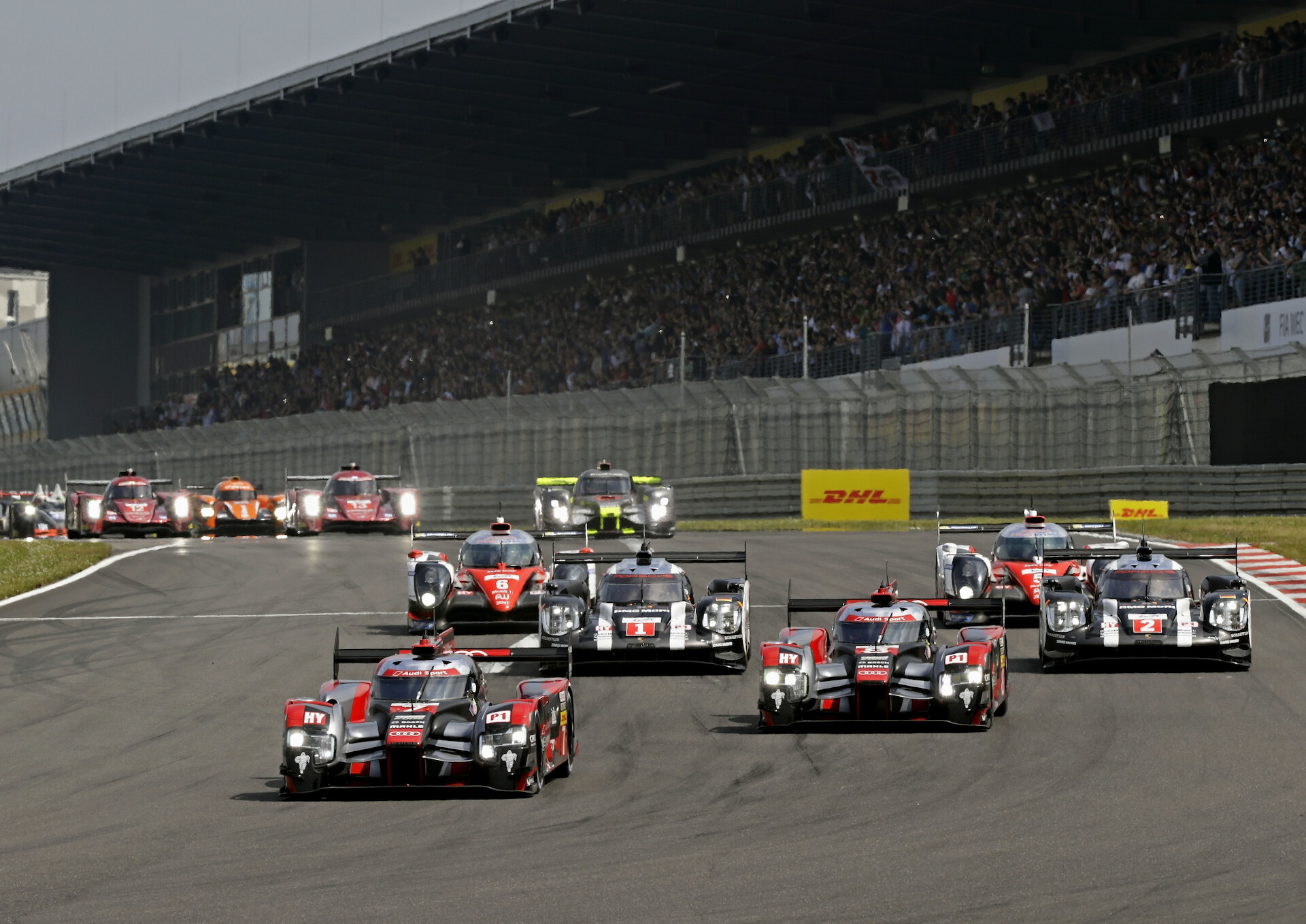 Dobry, zespołowy wynik Audi w wyścigu WEC na torze Nürburgring