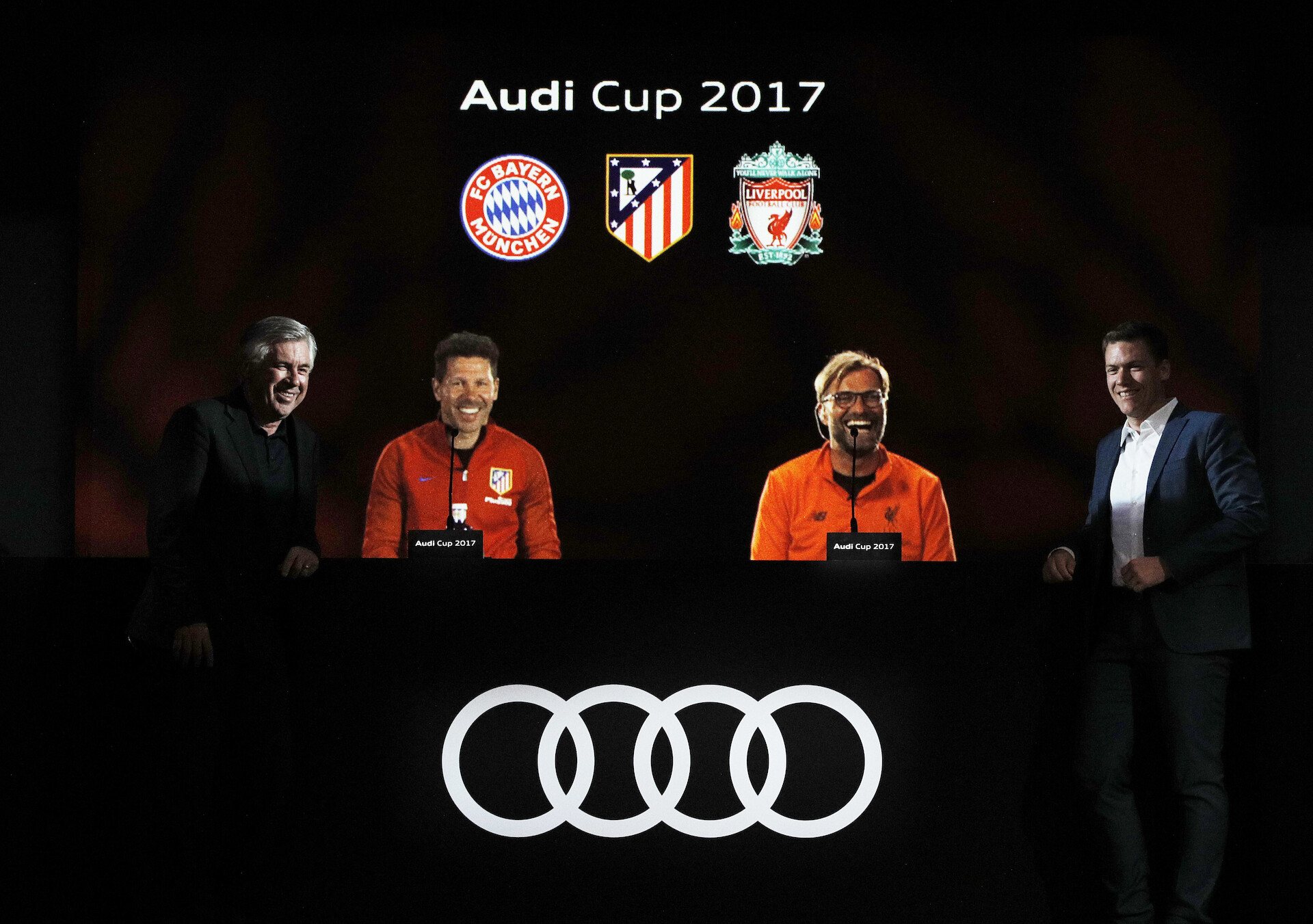 Cztery topowe kluby piłkarskie zagrają w Audi Cup 2017