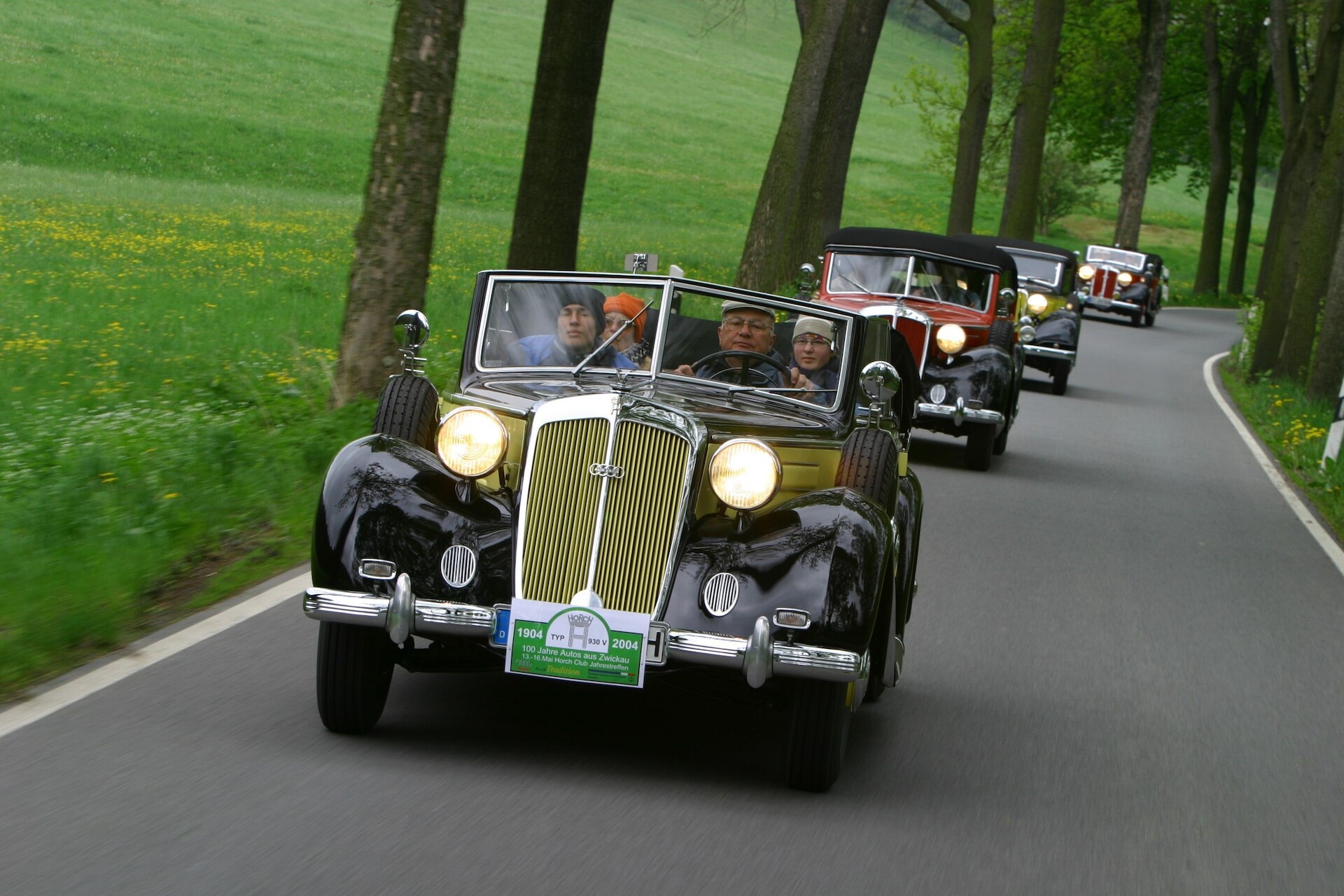 Audi Tradition na rajdzie Heidelberg Historic