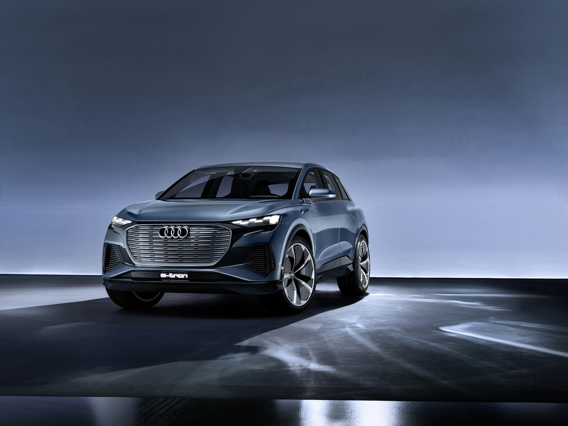 Spojrzenie w przyszłość całej serii: Audi Q4 e-tron concept