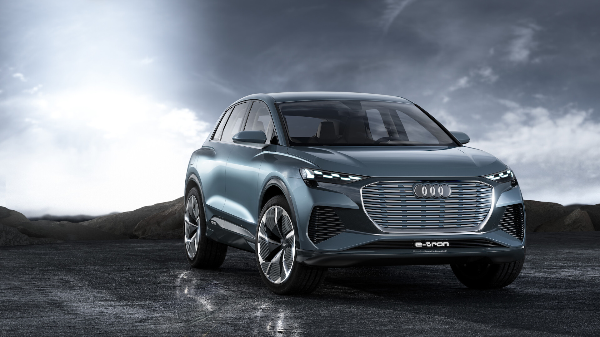 Innowacyjne, elektryczne modele Audi na ekspozycji czterech pierścieni podczas Poznań Motor Show 2019