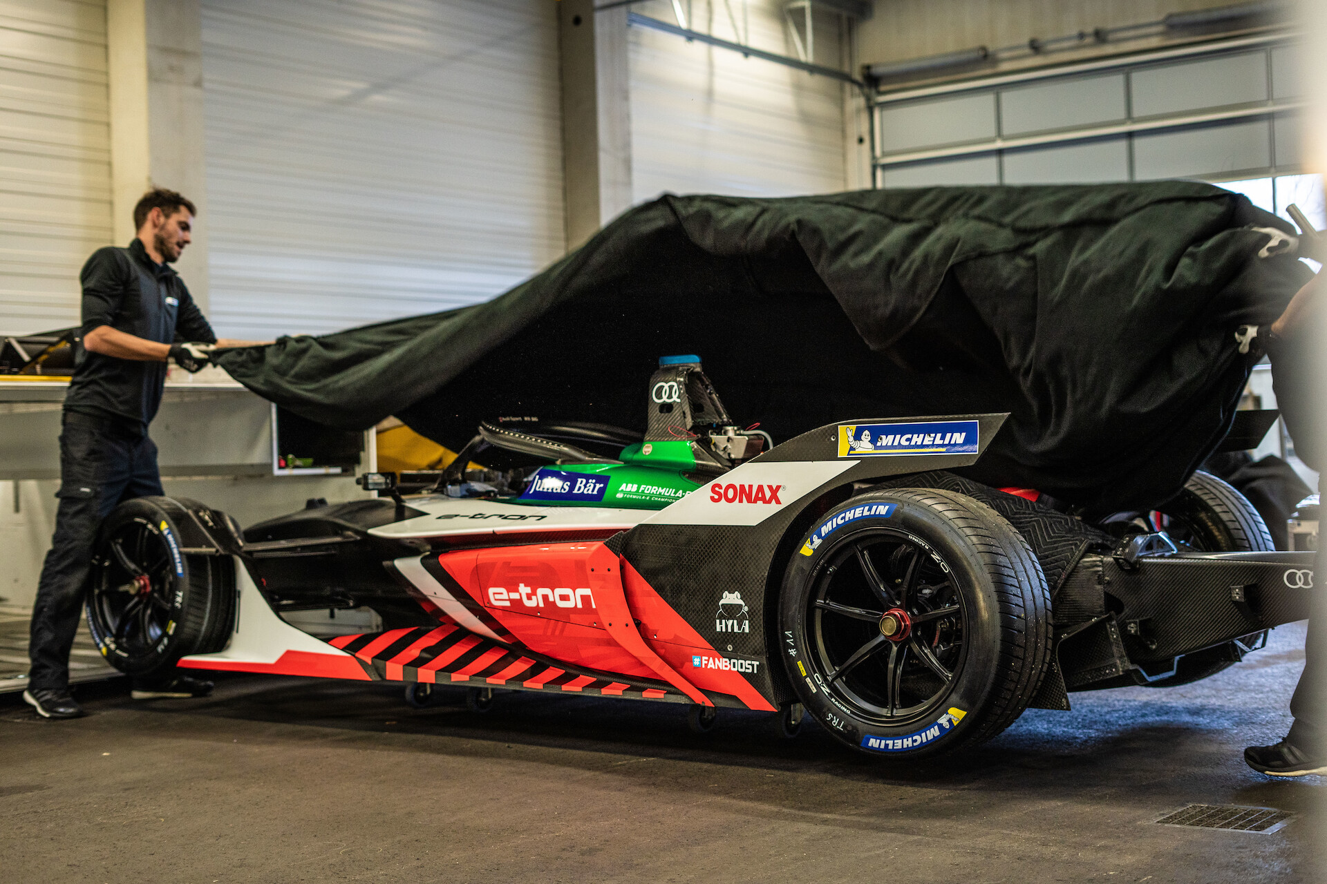 Audi e-tron FE06 w drodze do Rijadu