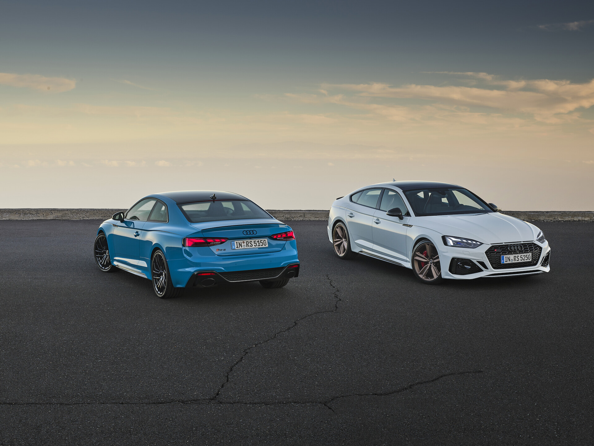 Dystyngowane: odmłodzone Audi RS 5 Coupé i Audi RS 5 Sportback
