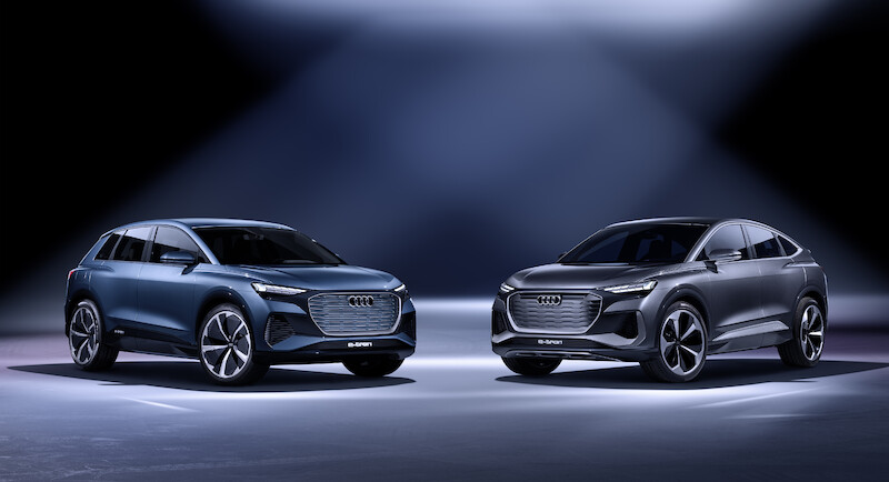 Audi Q4 Sportback e-tron concept - zdjęcie