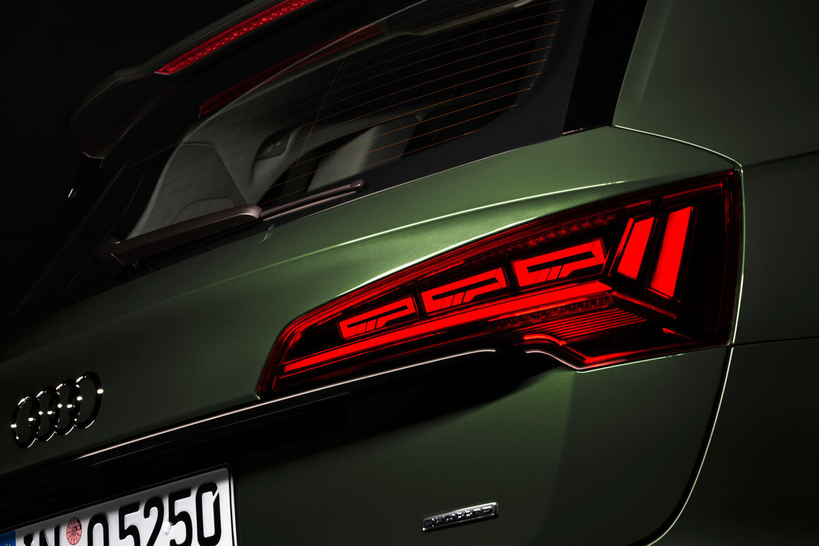 Audi - marka innowacyjna pod względem technik oświetlenia, wdraża technikę OLED nowej generacji