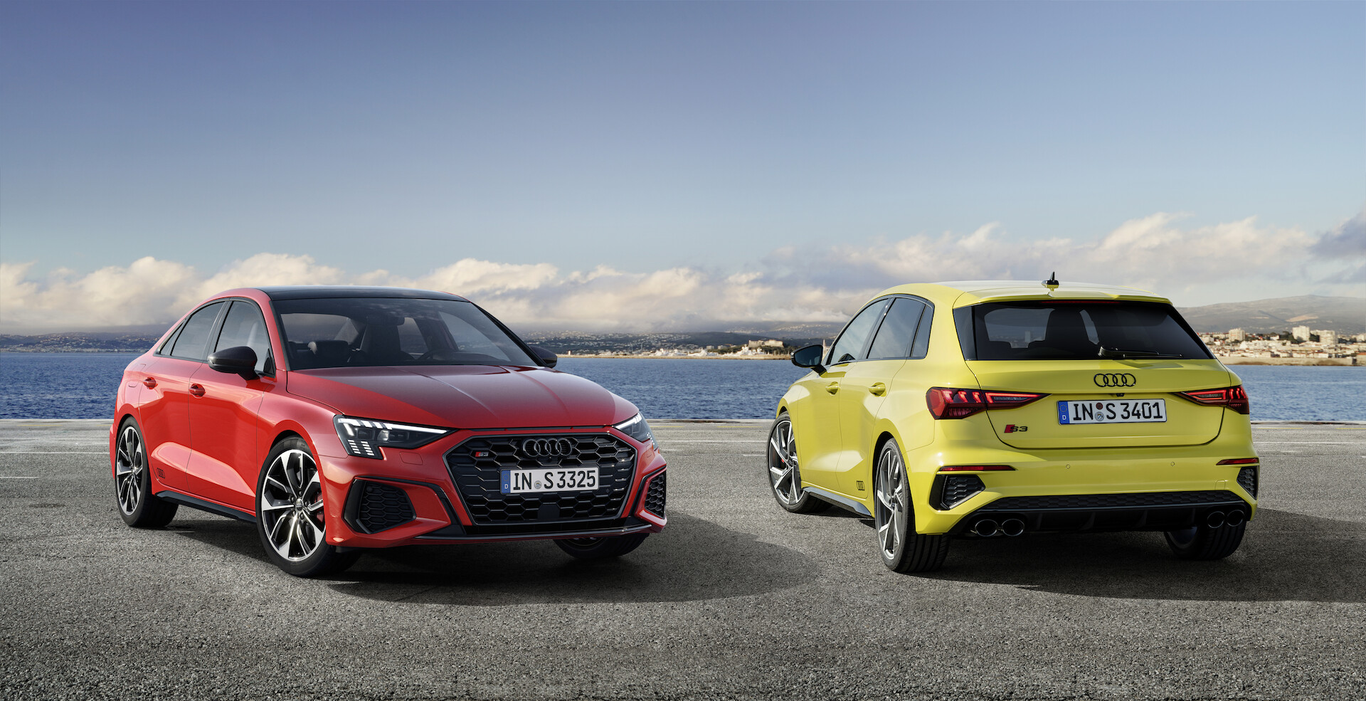 Więcej dynamiki, więcej mocy, więcej przyjemności z jazdy: Audi S3 Sportback i Audi S3 Limousine