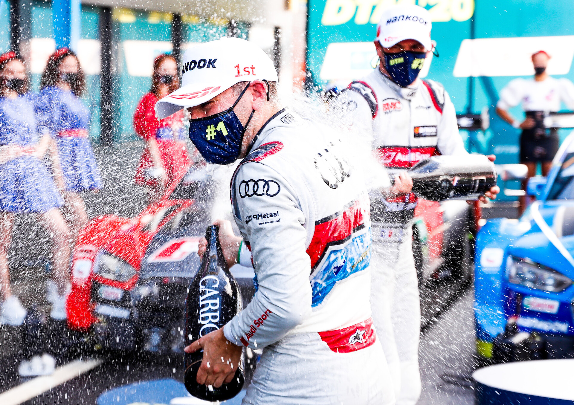 Radość Audi po wyścigach DTM w Assen: Robin Frijns zwycięża w sobotę, w niedzielę dwa miejsca na podium dla zawodników czterech pierścieni