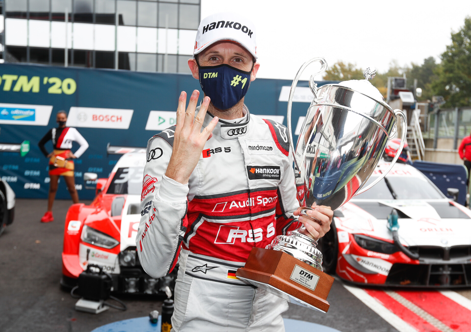 René "quattro" Rast wygrywa wszystkie cztery wyścigi DTM w Zolder