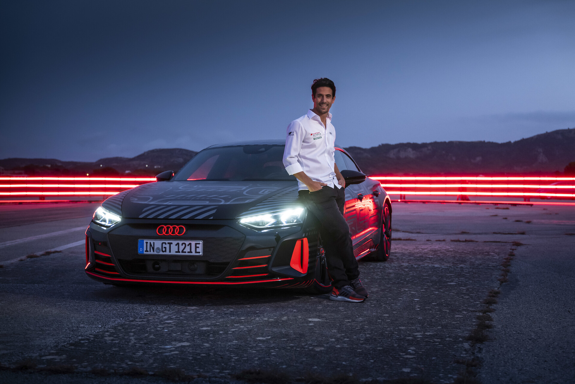 Moment szczerości: kierowca Formuły E Lucas di Grassi testuje przedprodukcyjną wersję Audi RS e-tron GT