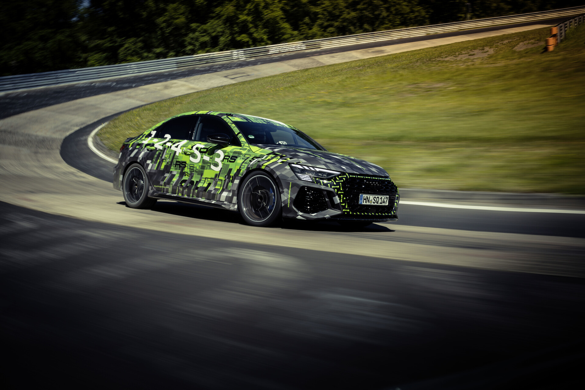 Rekord okrążenia na Pętli Północnej toru Nürburgring: Audi RS 3 najszybszym samochodem segmentu aut kompaktowych