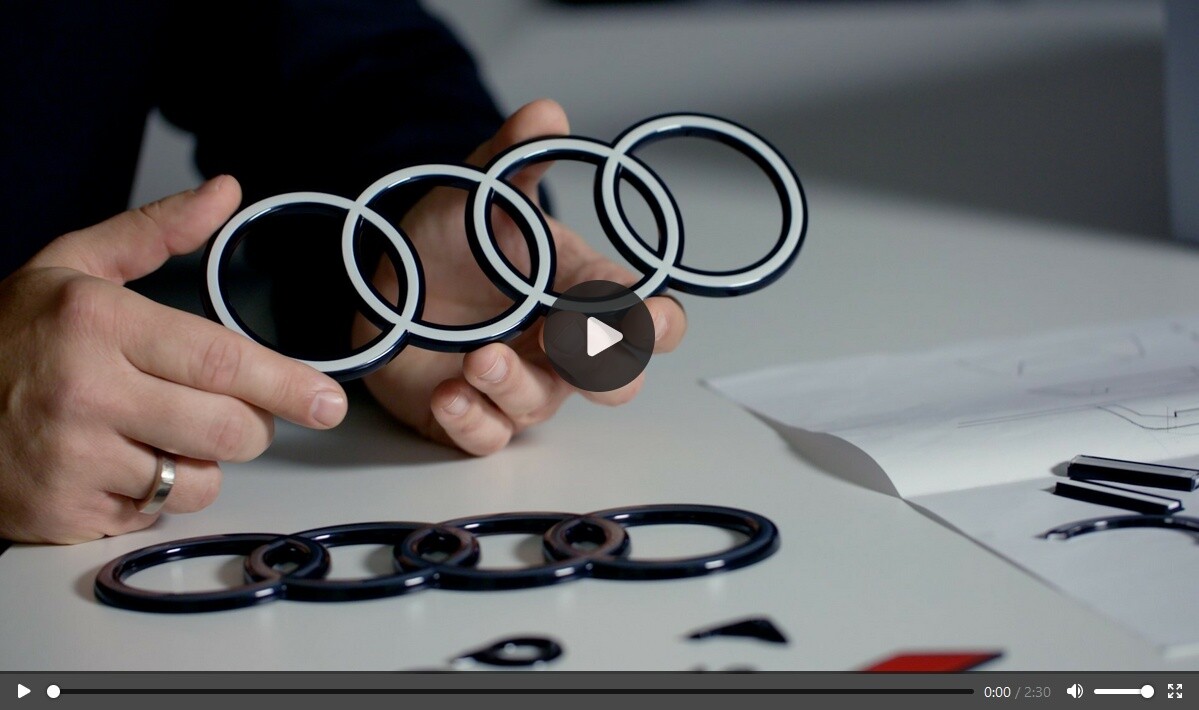 Czystość i redukcja formy, większa spójność: nowe pierścienie znaku graficznego Audi