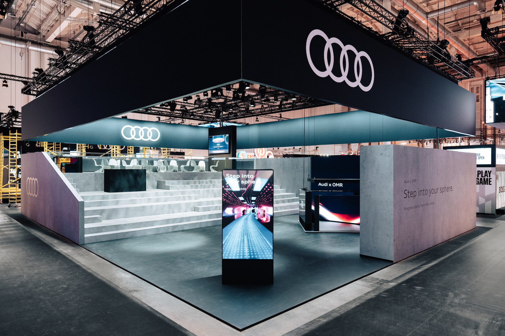 “Step into your sphere - wejdź do swojej przestrzeni” - Audi na OMR Festival 2023