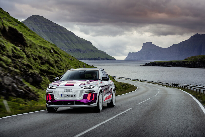 Audi Q6 e-tron prototype - zdjęcie