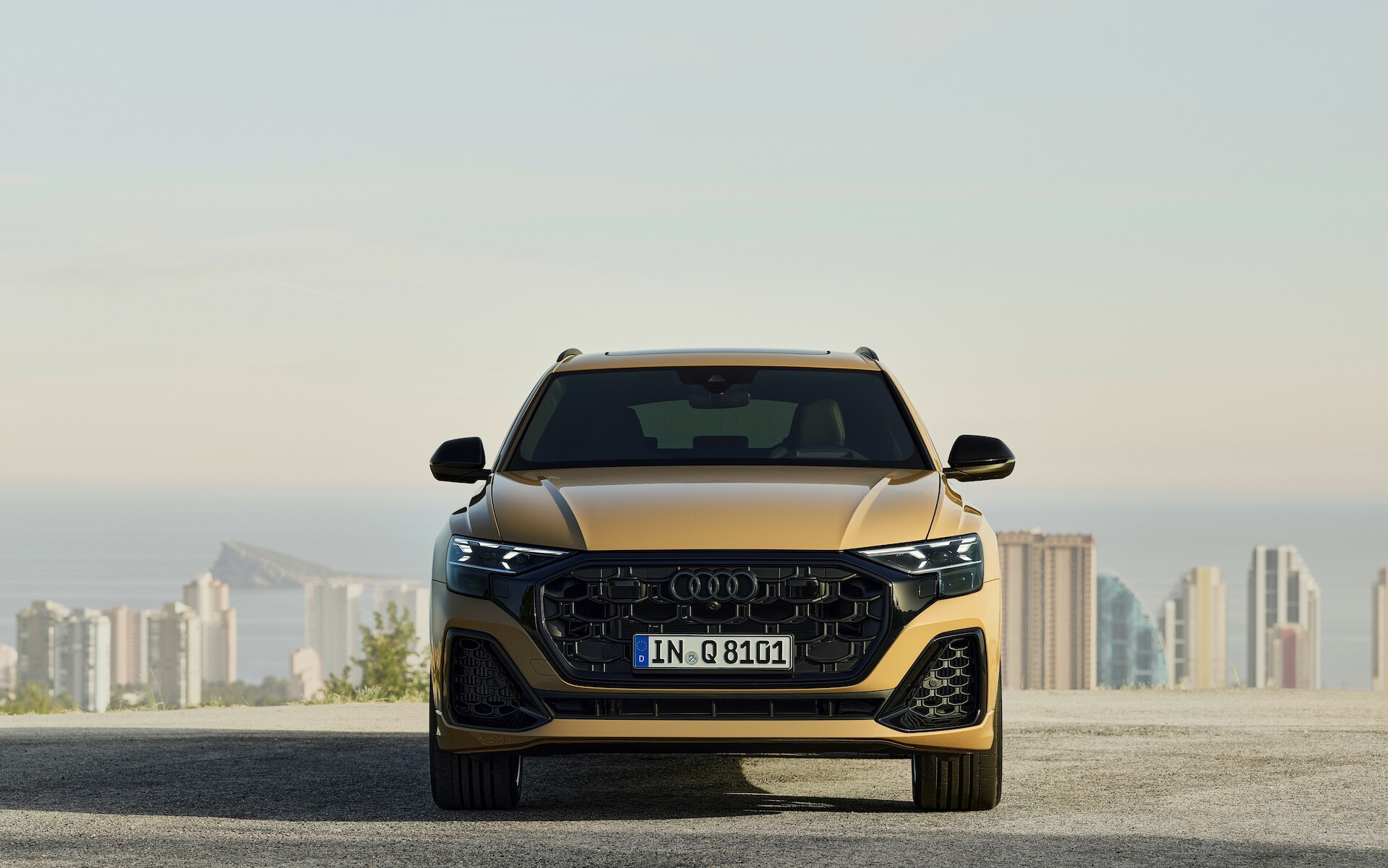 Ekspresyjny design i nowa technika świateł - udoskonalone Audi Q8