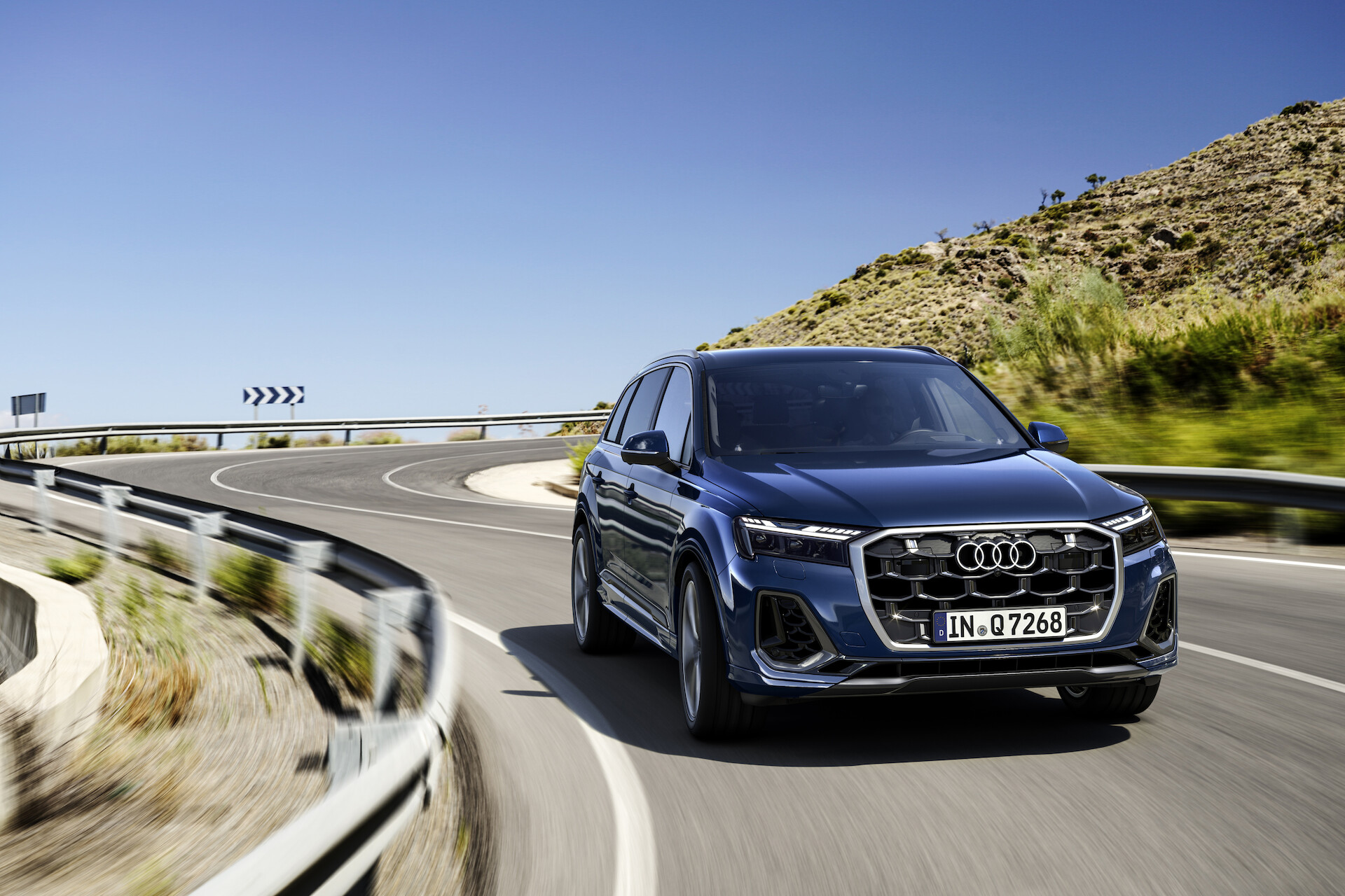 Mocne pod względem designu, komfortu i technologii: odnowione Audi Q7