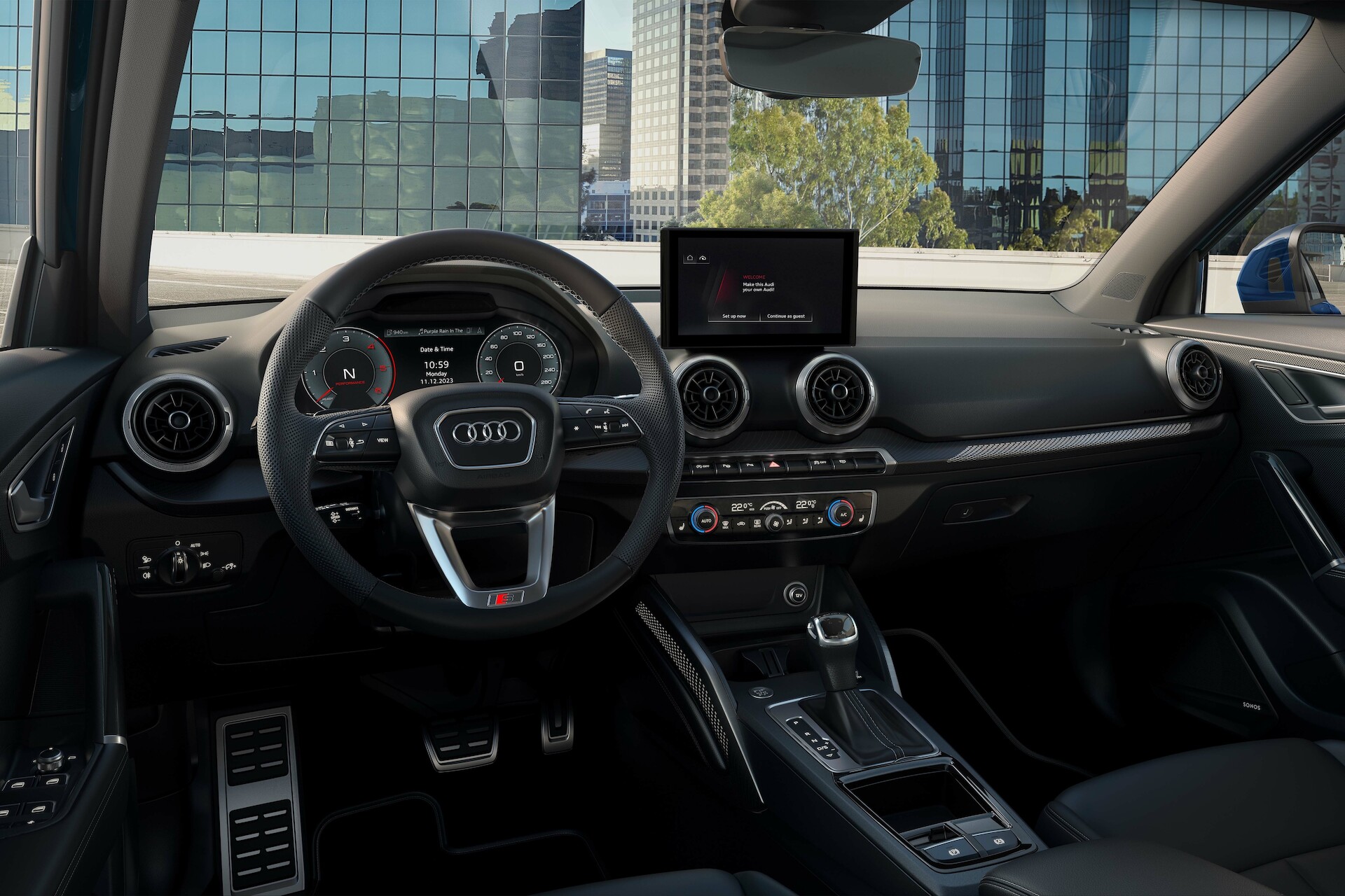 Nowości w Audi Q2: zaktualizowany system infotainment z ekranem dotykowym i Audi virtual cockpit