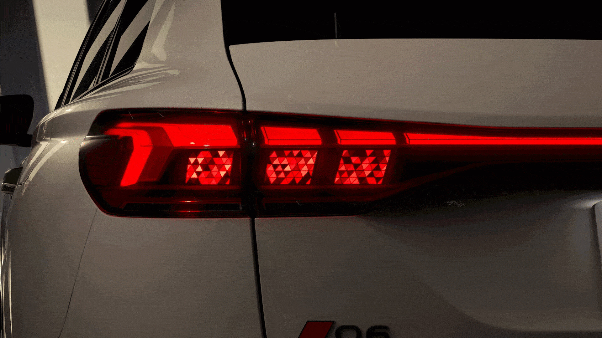 Wyjątkowa technologia oświetlenia Audi Q6 e-tron