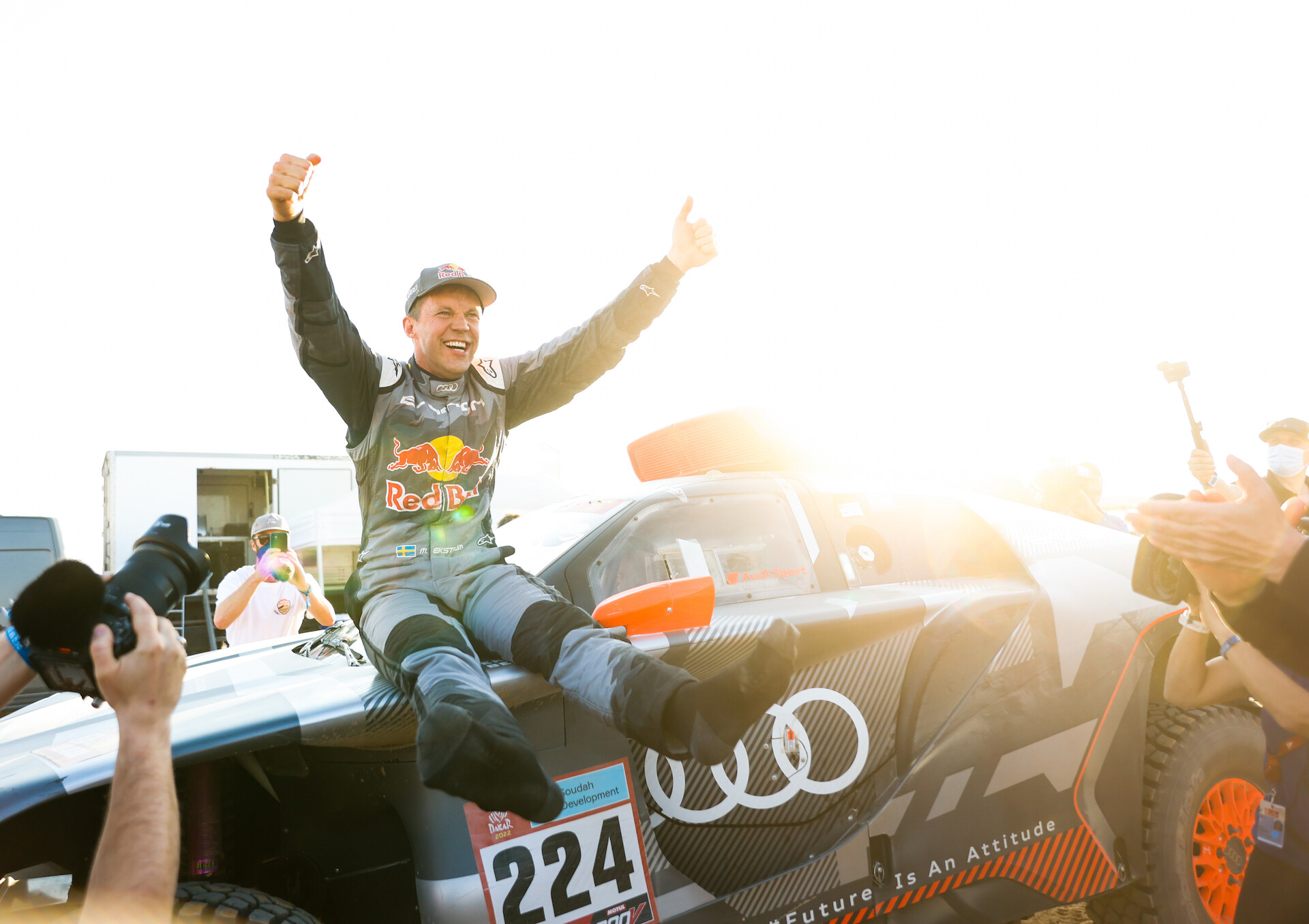 Audi: „Mattias Ekström, dziękujemy!”