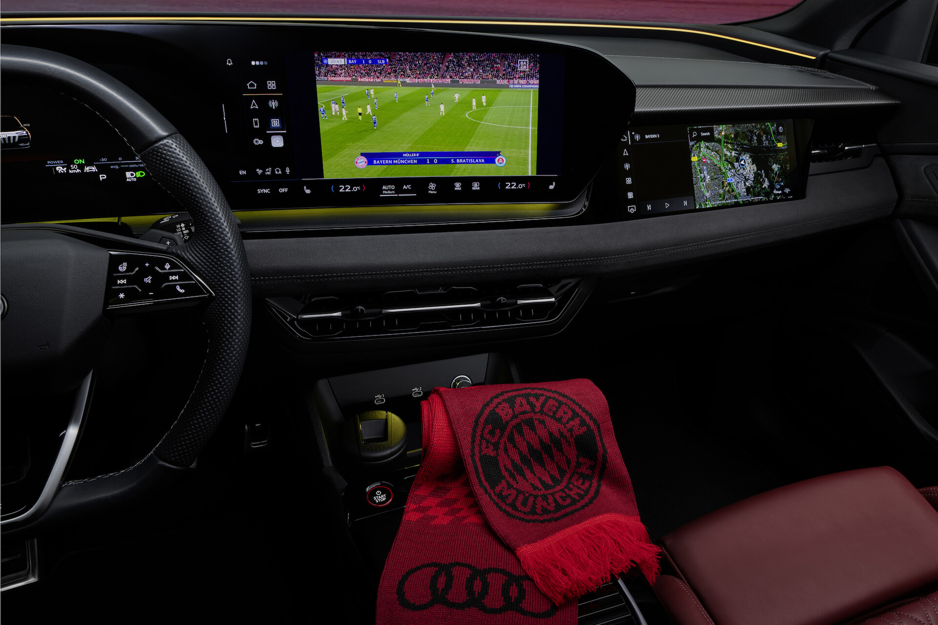 Audi i DAZN – sportowe emocje w twoim samochodzie