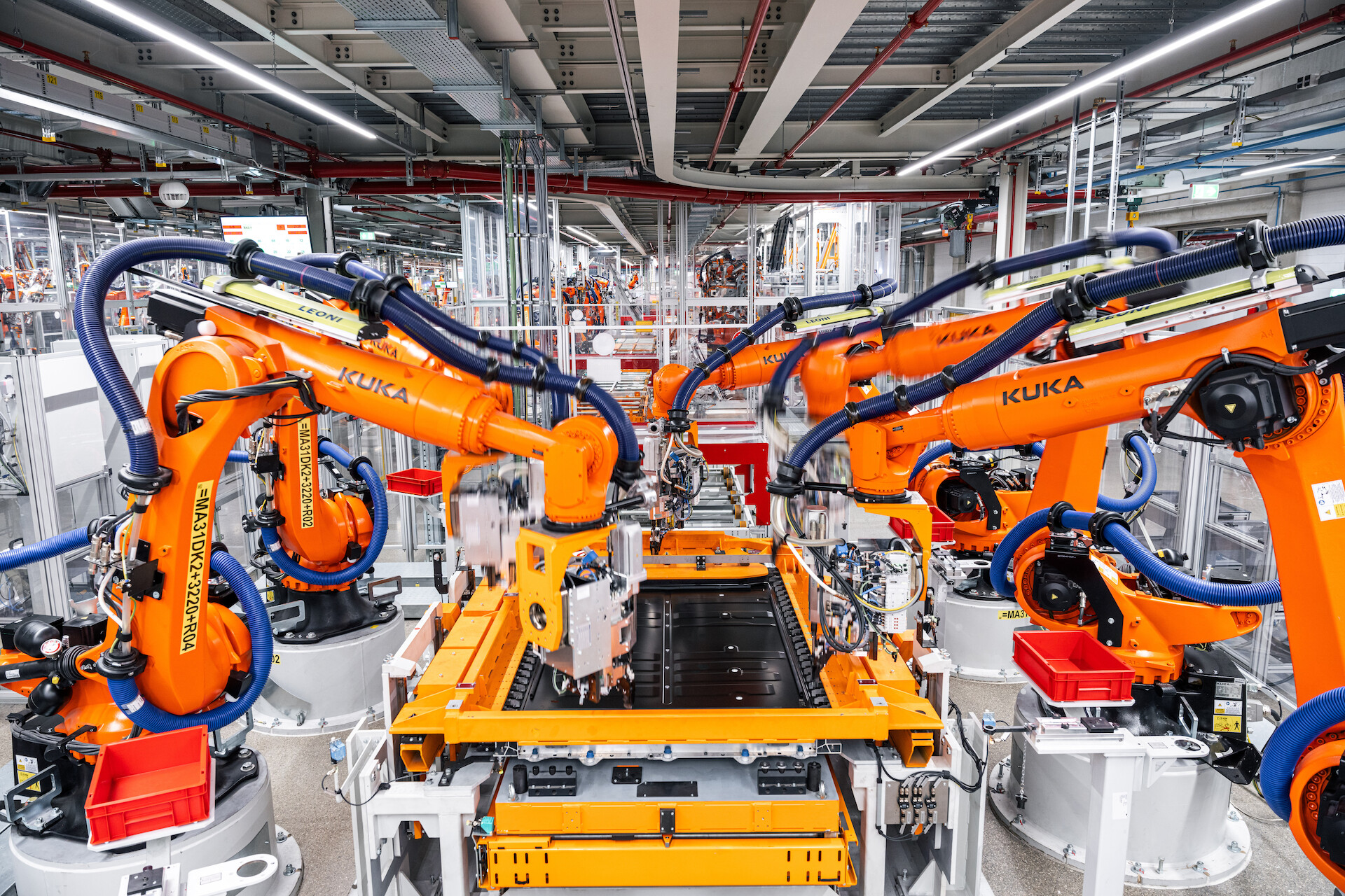 Zrównoważona i elastyczna produkcja modeli Audi Q6 e-tron w Ingolstadt