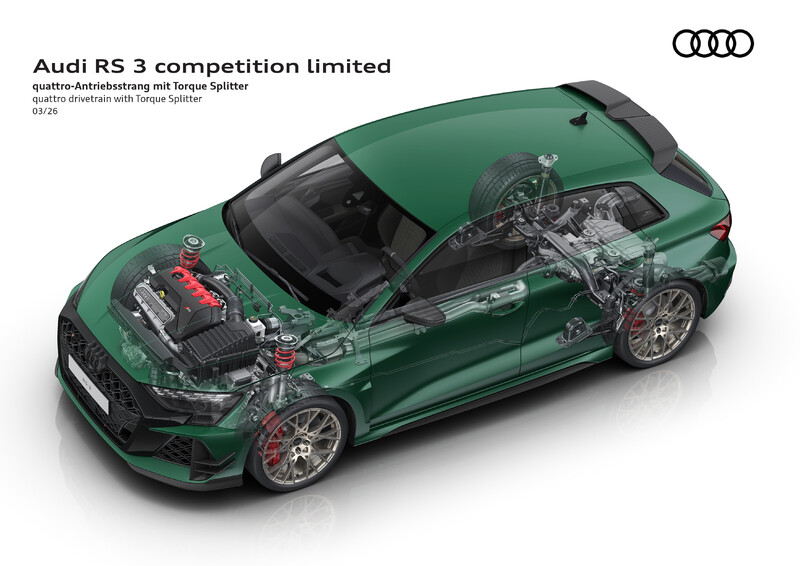 Wspaniała piątka: Audi RS 3 competition limited