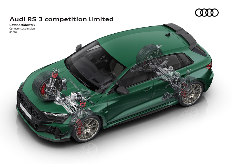 Wspaniała piątka: Audi RS 3 competition limited