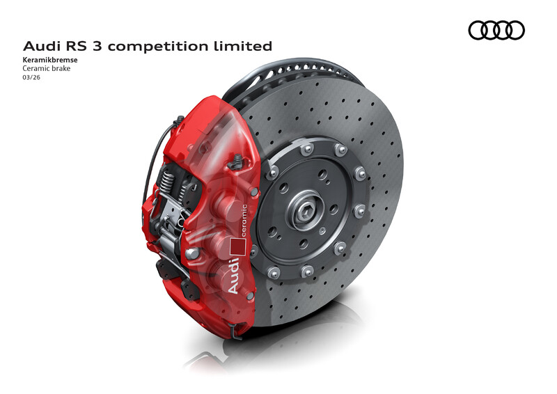 Wspaniała piątka: Audi RS 3 competition limited