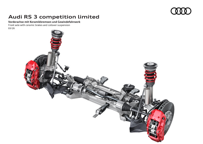 Wspaniała piątka: Audi RS 3 competition limited