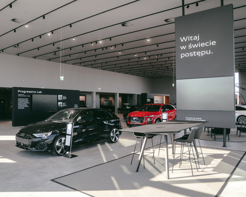Rozwój sieci dealerskiej Audi w Polsce. Nowe salony i premierowy pokaz modelu Audi Q4 e-tron