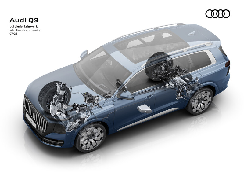 Nowy flagowy model w portfolio – Audi Q9 na nowo definiuje przestronność i komfort 