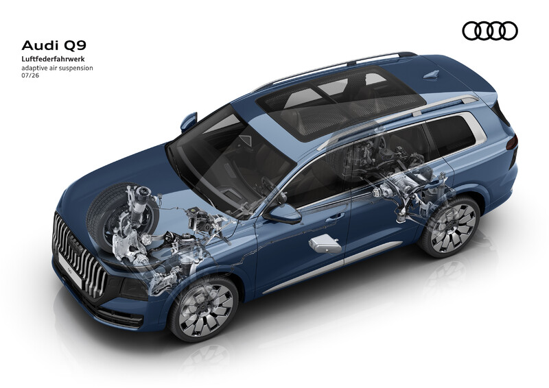 Nowy flagowy model w portfolio – Audi Q9 na nowo definiuje przestronność i komfort 